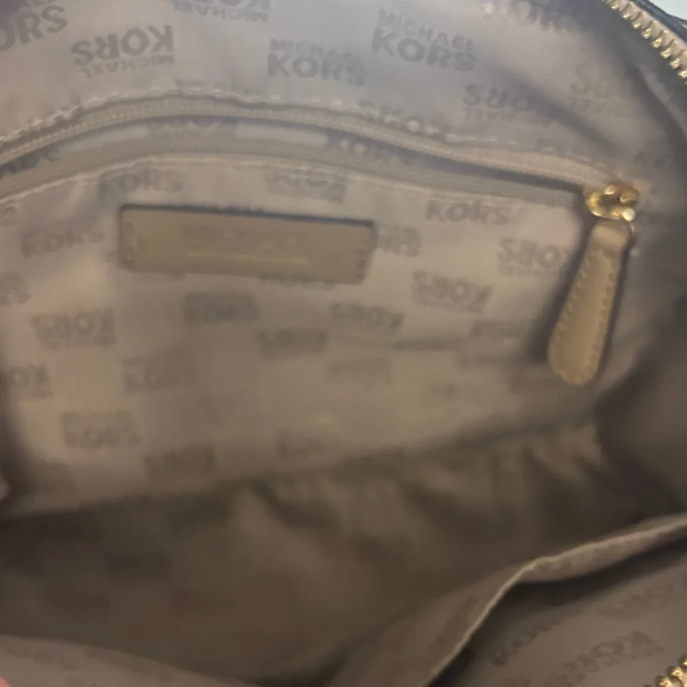 Michael Kors Saffiano Small Brown Genuine Leather Satchel